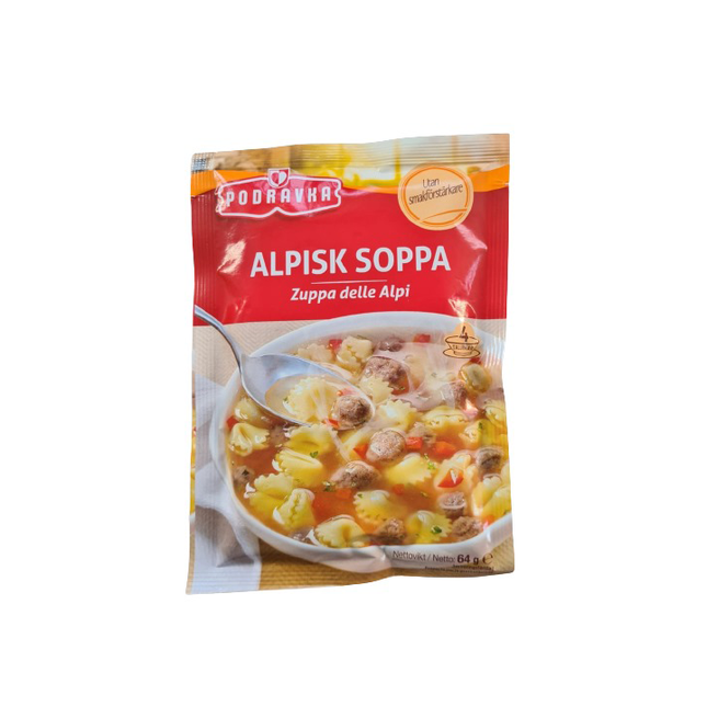 PODRAVKA ZUPPA ALPI 64G